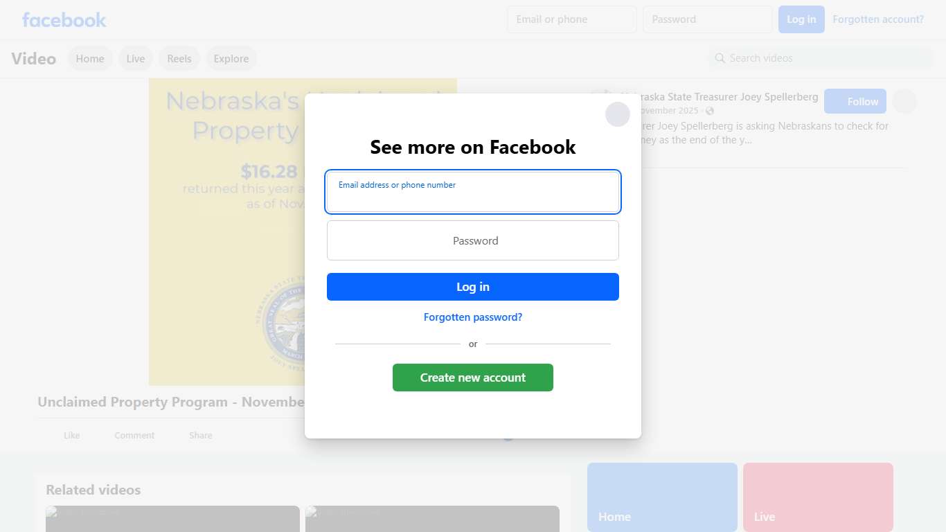 State Treasurer Joey Spellerberg is asking Nebraskans to check for missing money as the end of the year approaches. https://treasurer.nebraska.gov/news/default.aspx?story=629 | Nebraska State Treasurer Joey Spellerberg | Facebook